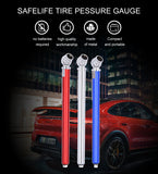 SAFELIFE Pencil Tire Pressure Gauges 10 - 75 PSI