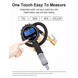 SAFELIFE Digital Tire Inflator with Pressure Gauge 250 PSI