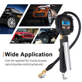 SAFELIFE Digital Tire Inflator with Pressure Gauge 250 PSI